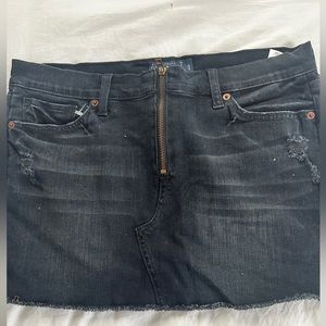 Lucky Brand black mini skirt